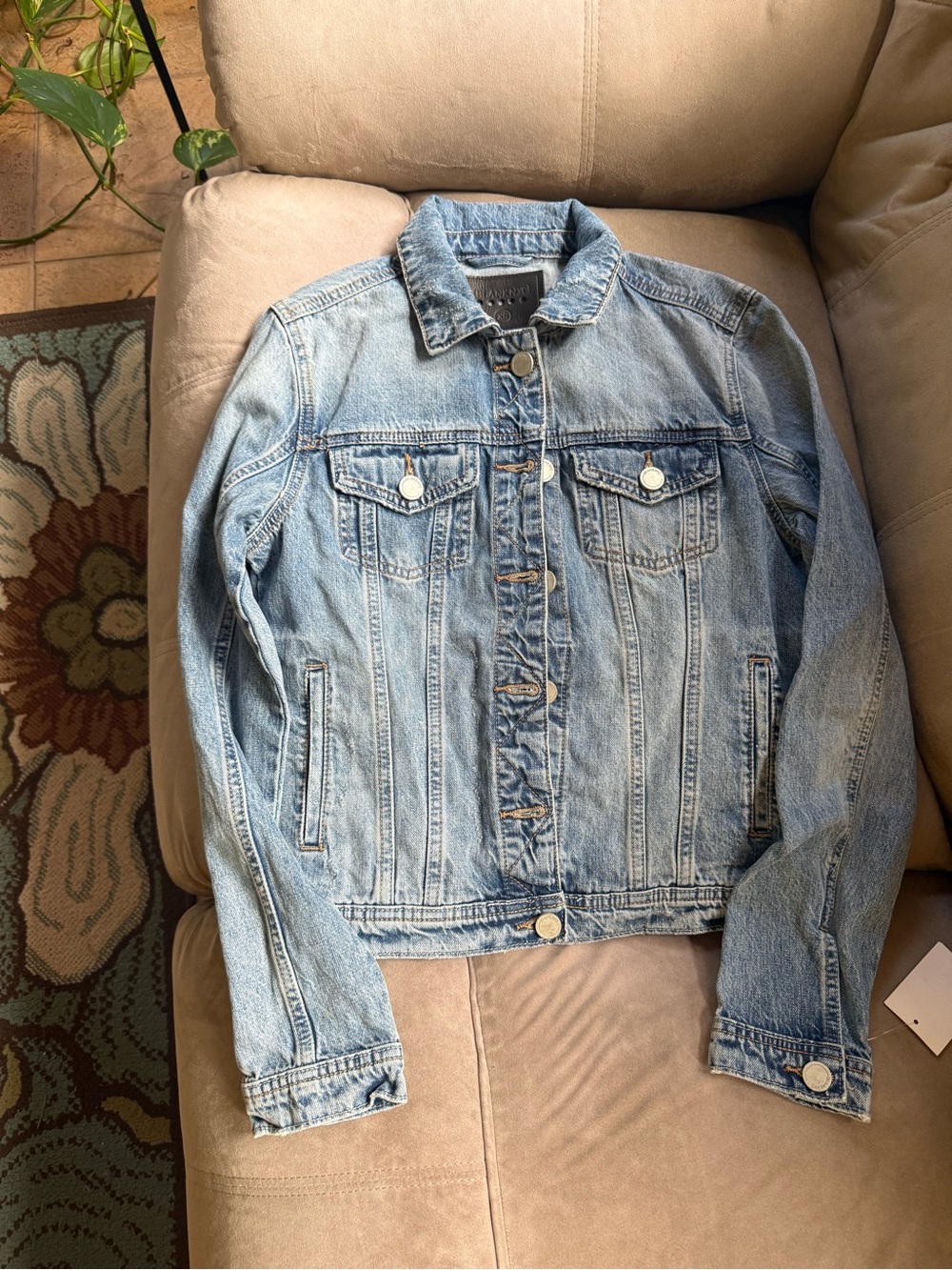 Blank NYC Classic Light Wash Denim Jacket-NWT
